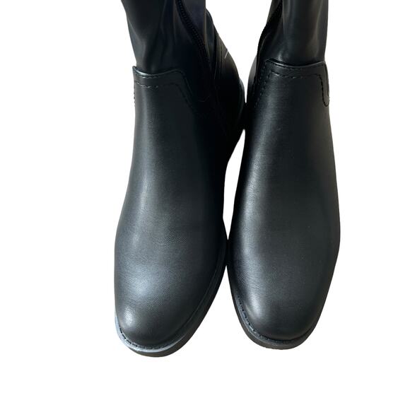 NEW Aerosoles Tarra Over-the-Knee Boots Black - Picture 5 of 13